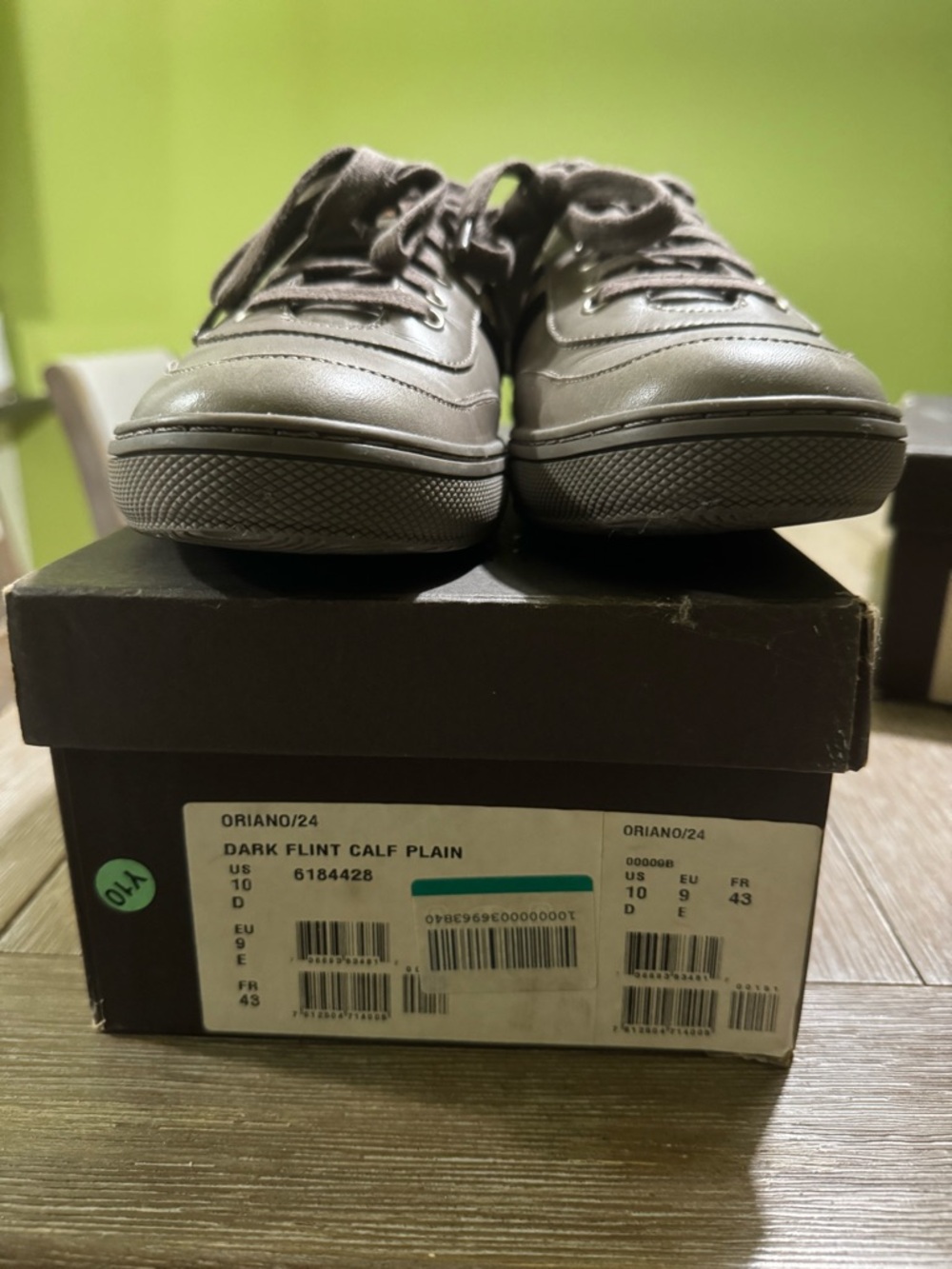 Bally Sneakers in Dark Flint Gray